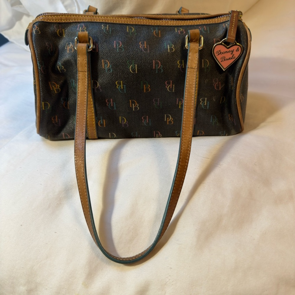 Dooney & Bourke Multicolor Logo Shoulder Bag